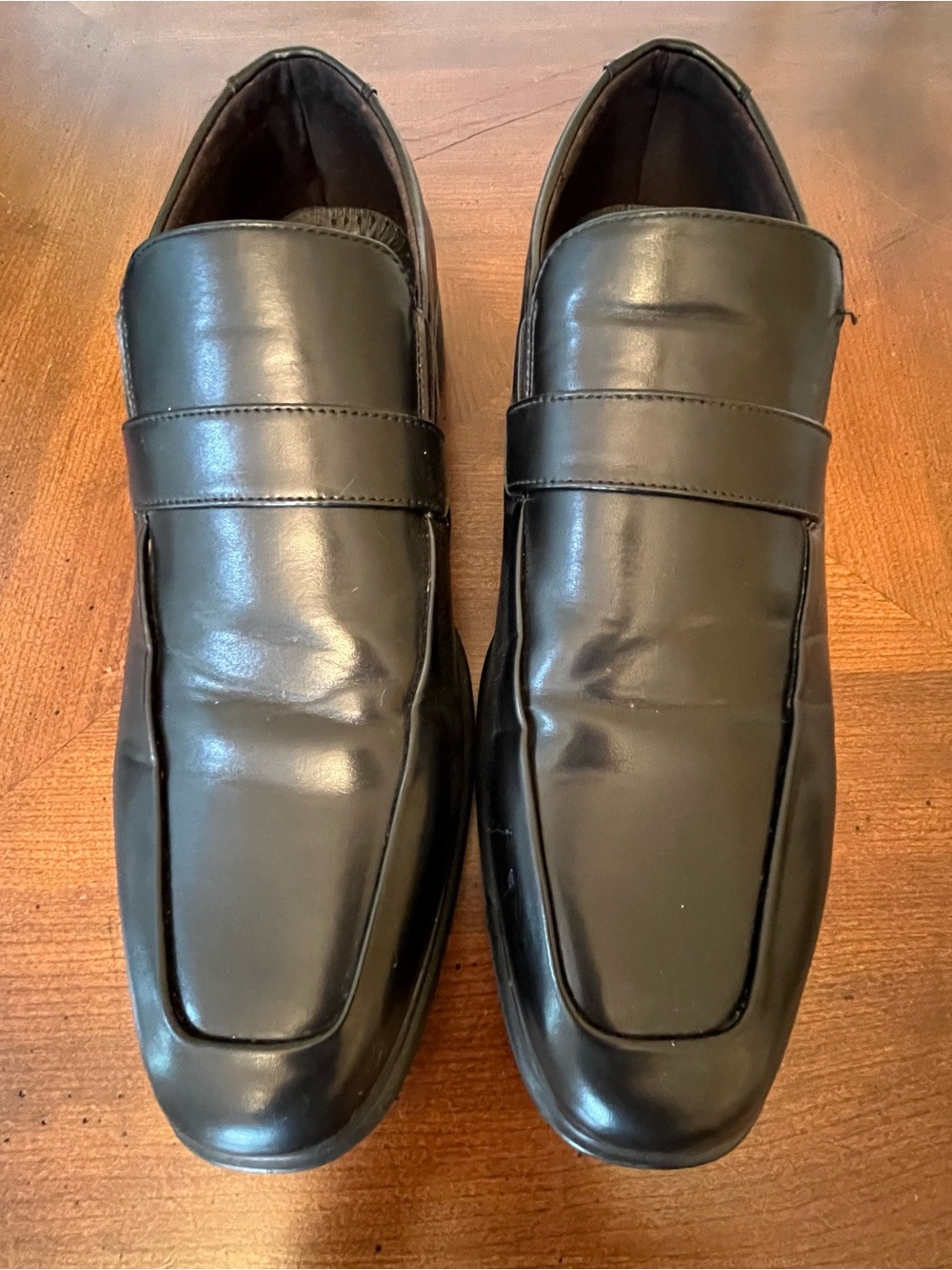 Men's Perry Ellis Portfolio Black Slip-On Dress Loafers